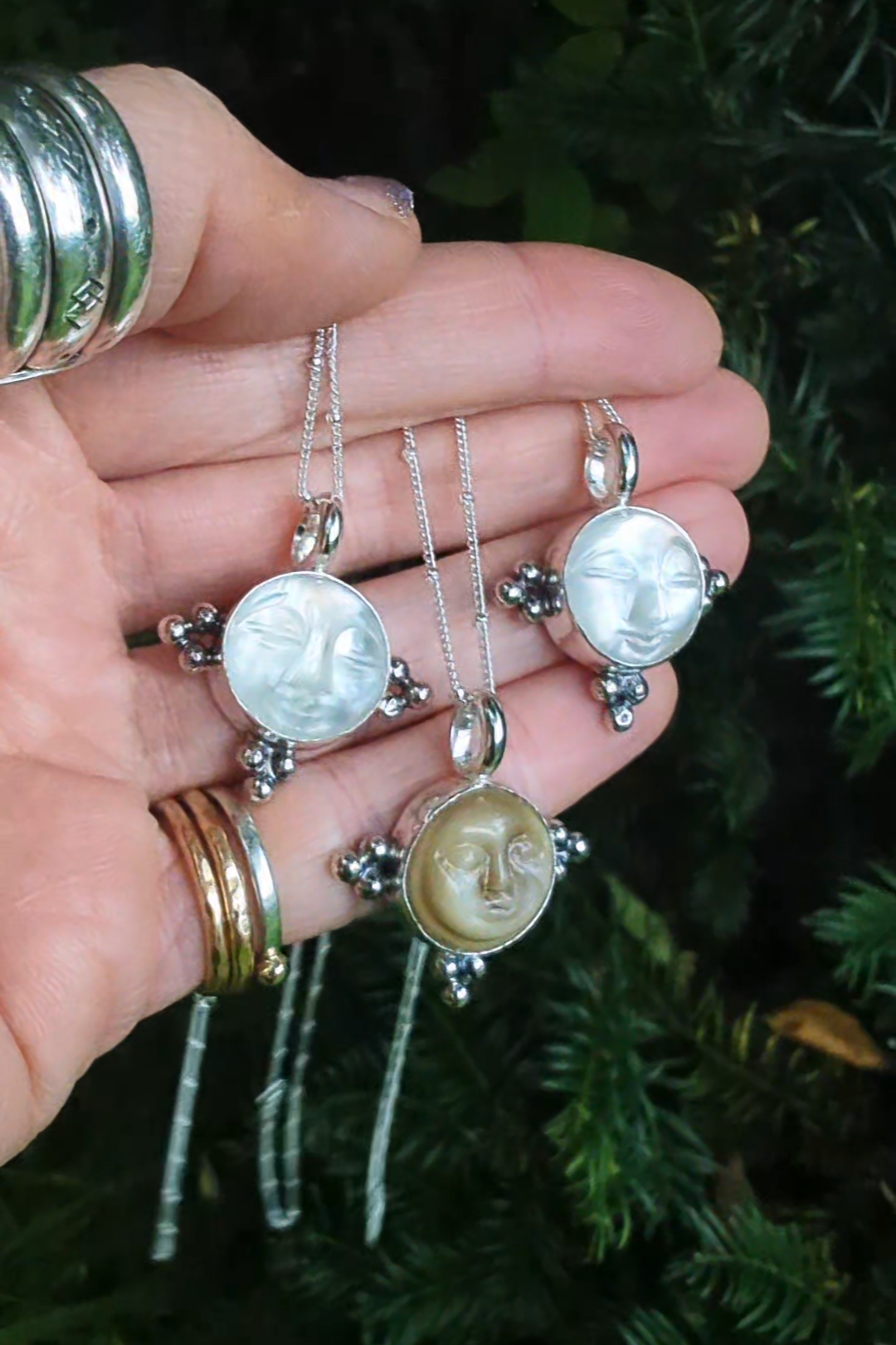 Mama Moon Pendants