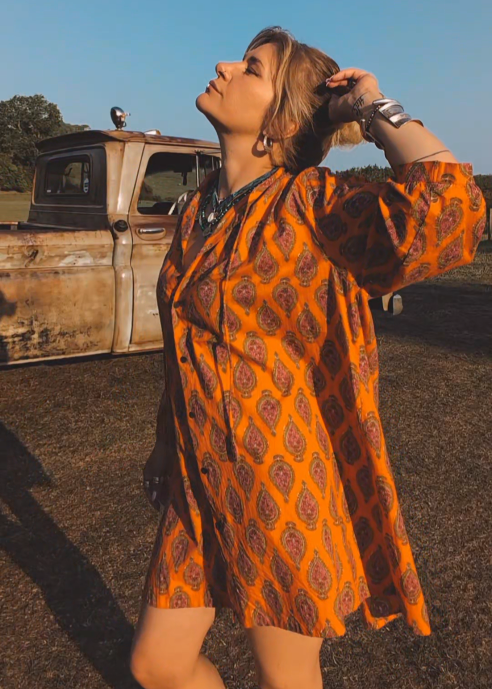 Twiggy 'Namaste' Dress