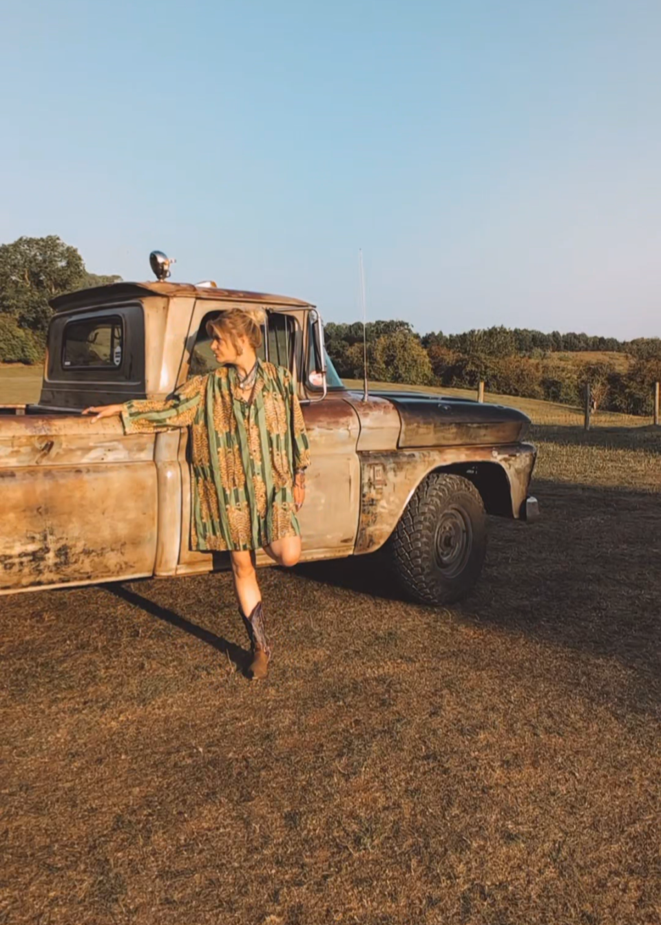 Twiggy 'Woody' Dress