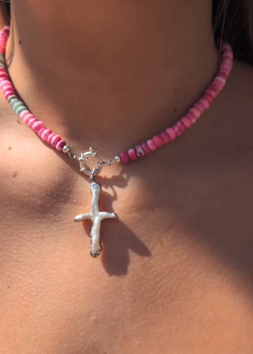 Bodhi Beads (Pink & Mint Green Opal)