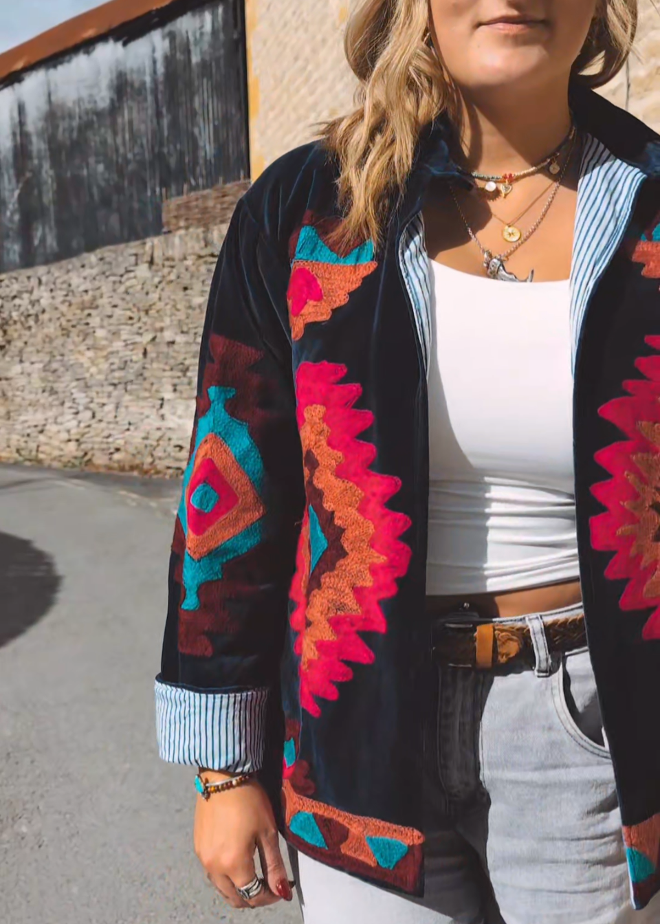 NAVECHO JACKET IV (Dark Blue)