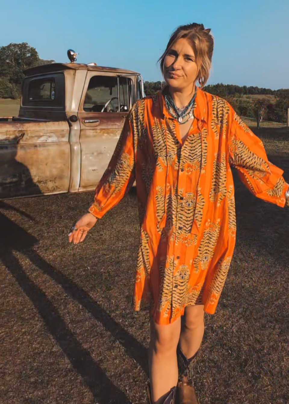 Twiggy 'Easy Tiger' Dress