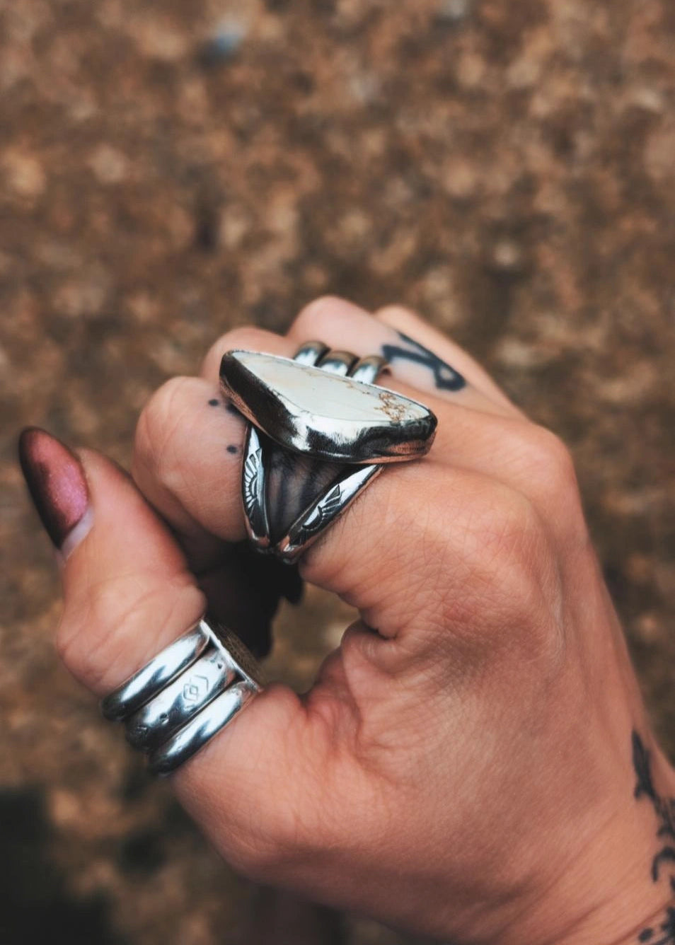 Wild Horse Ring (UK size Q)