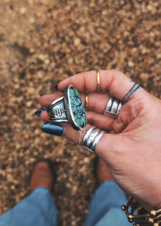 Bohemian Babe Ring (UK size T)