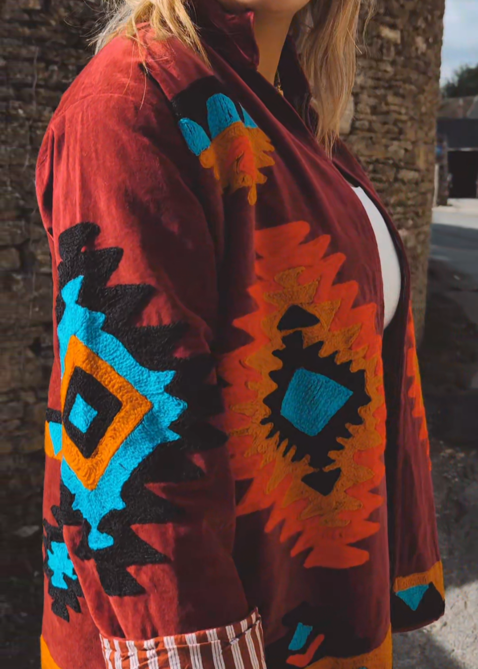 NAVECHO JACKET I (Ruby Red)