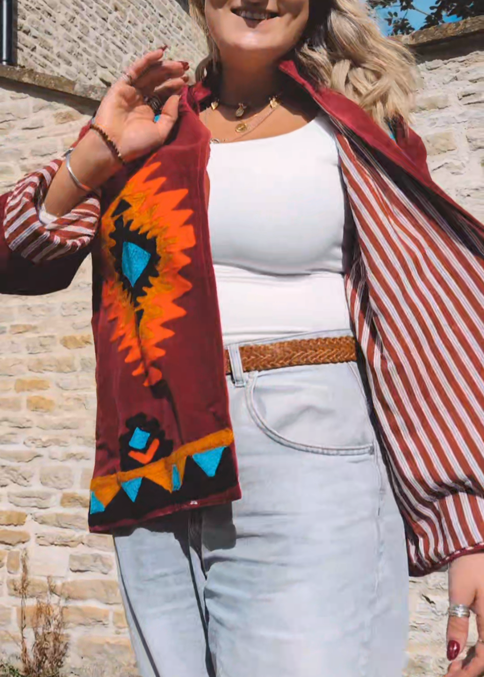 NAVECHO JACKET I (Ruby Red)
