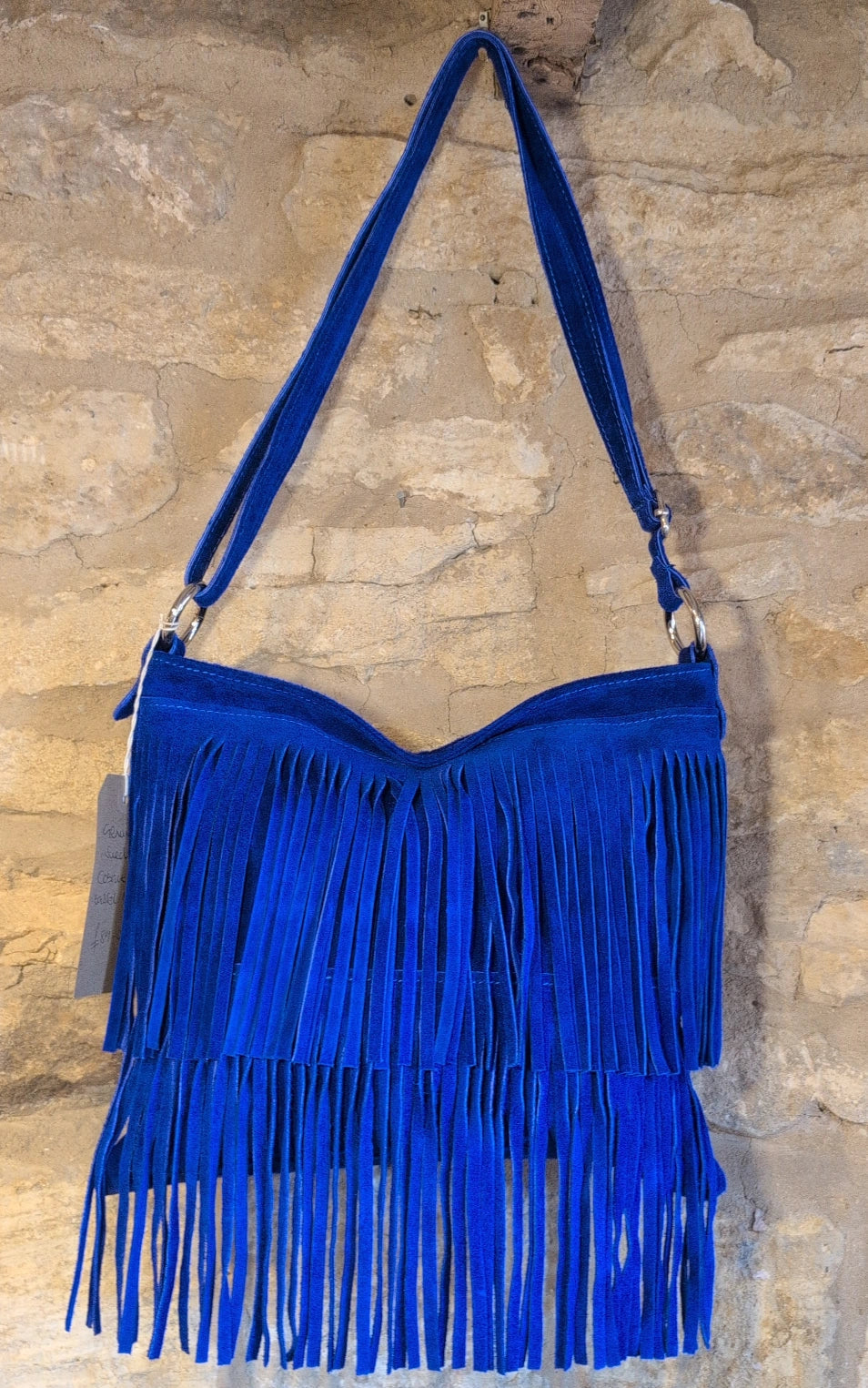Tassel Suede - Cobalt Blue