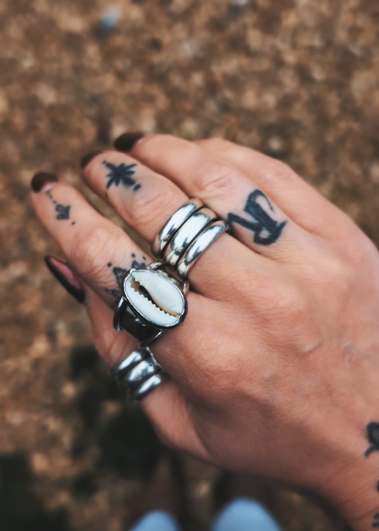 Ocean Echoes Ring (UK size R)