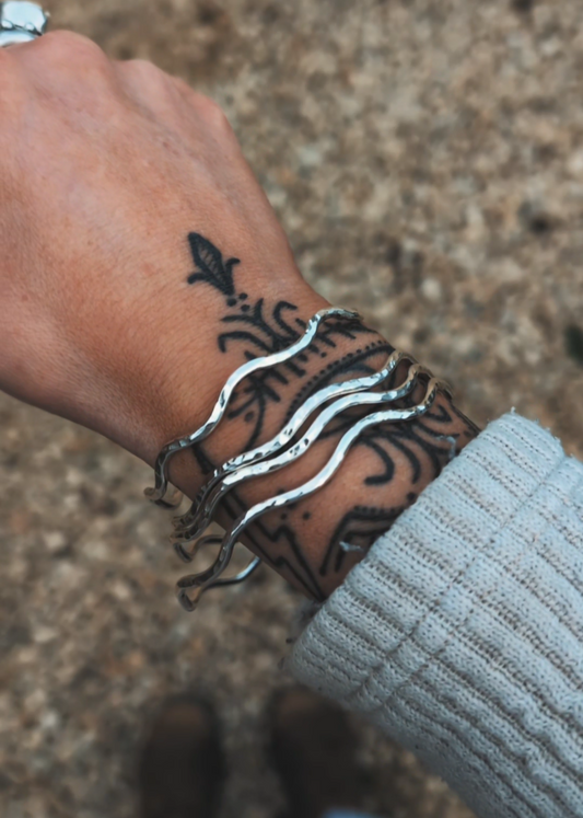 Wavy Baby Bangles (Made to Order)