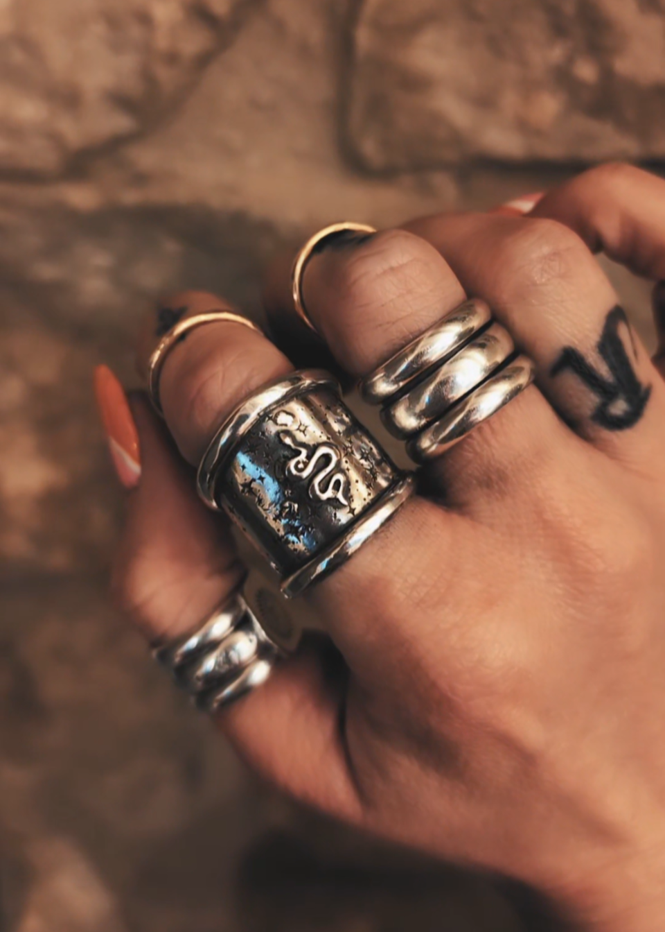 Talisman Ring I 🐍 (UK size P/Q)