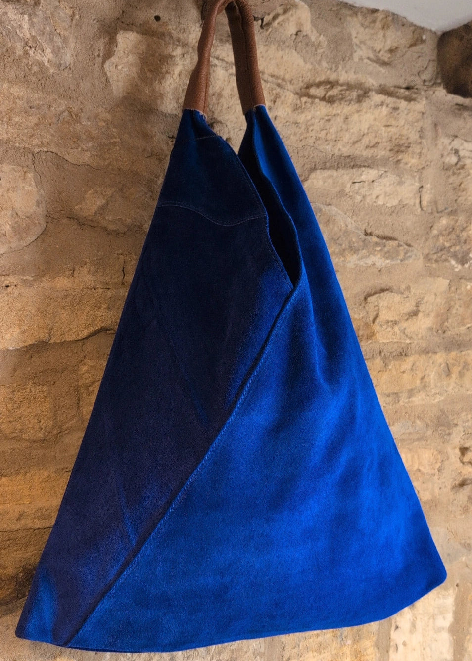Cobalt Blue Slouch Bag