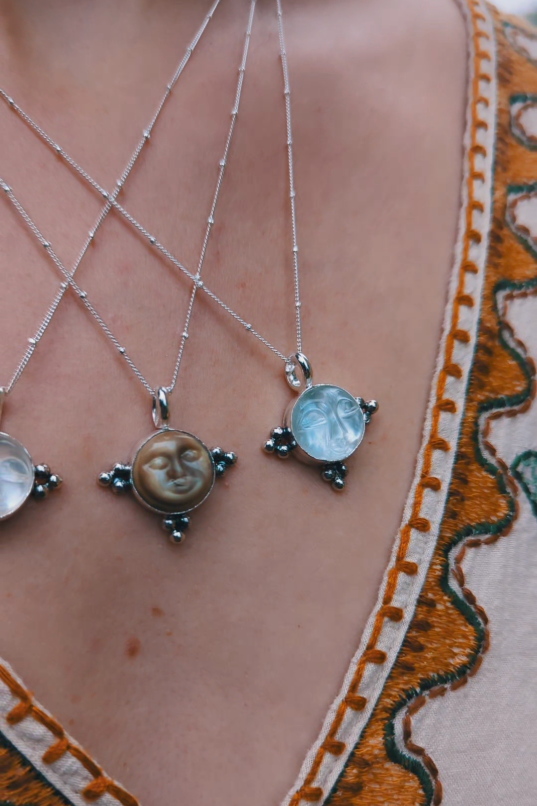 Mama Moon Pendants