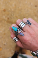 Load image into Gallery viewer, Cosmic Opal &amp; Carico Turquoise ✨ (UK size R)
