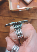 Load image into Gallery viewer, Austin Statement Ring (UK size O)
