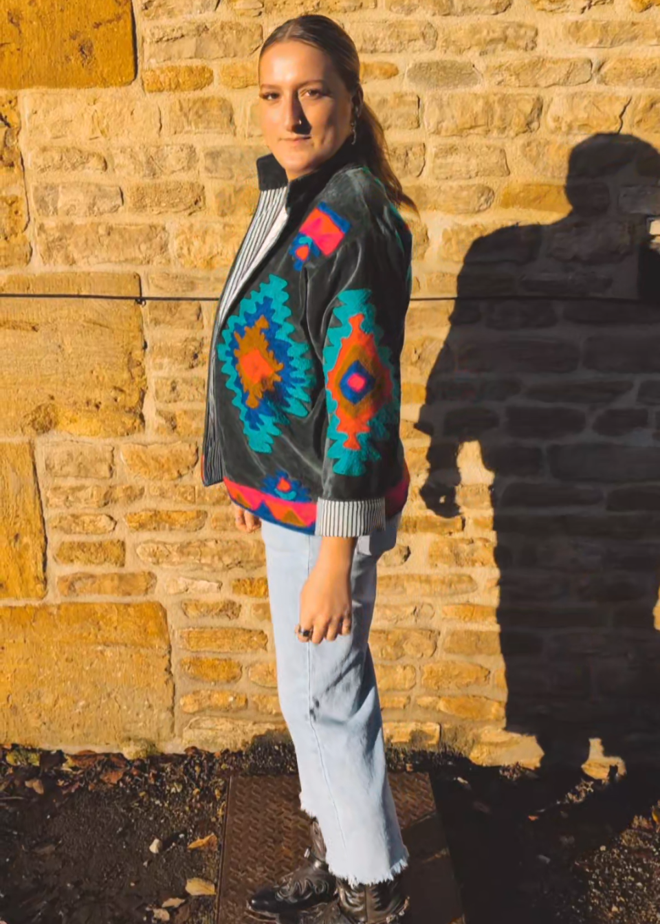 NAVECHO JACKET V (Emerald Green)