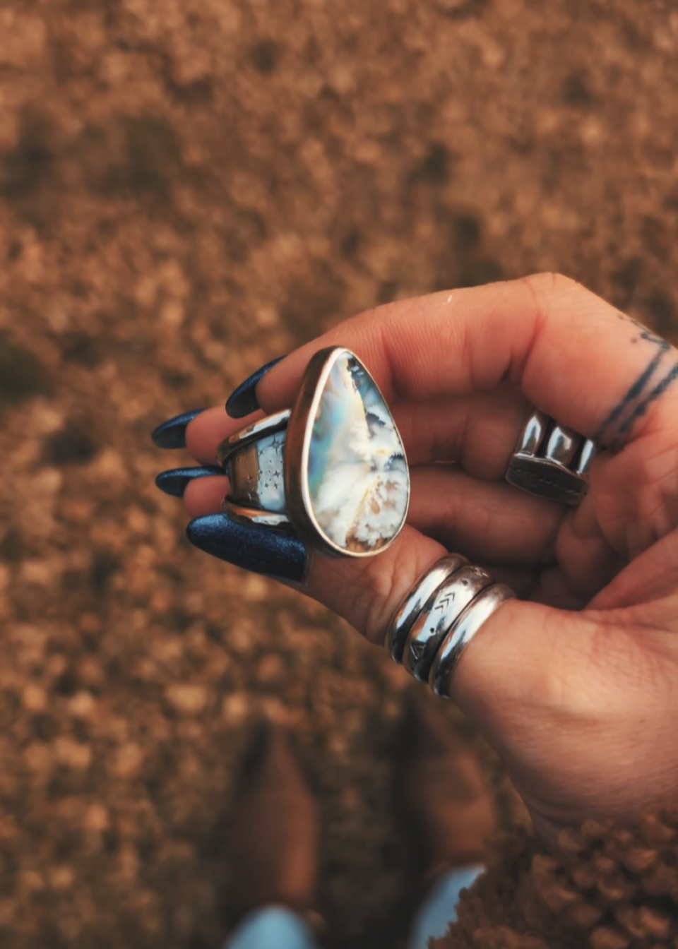 Winter's Tale Ring (UK size T)