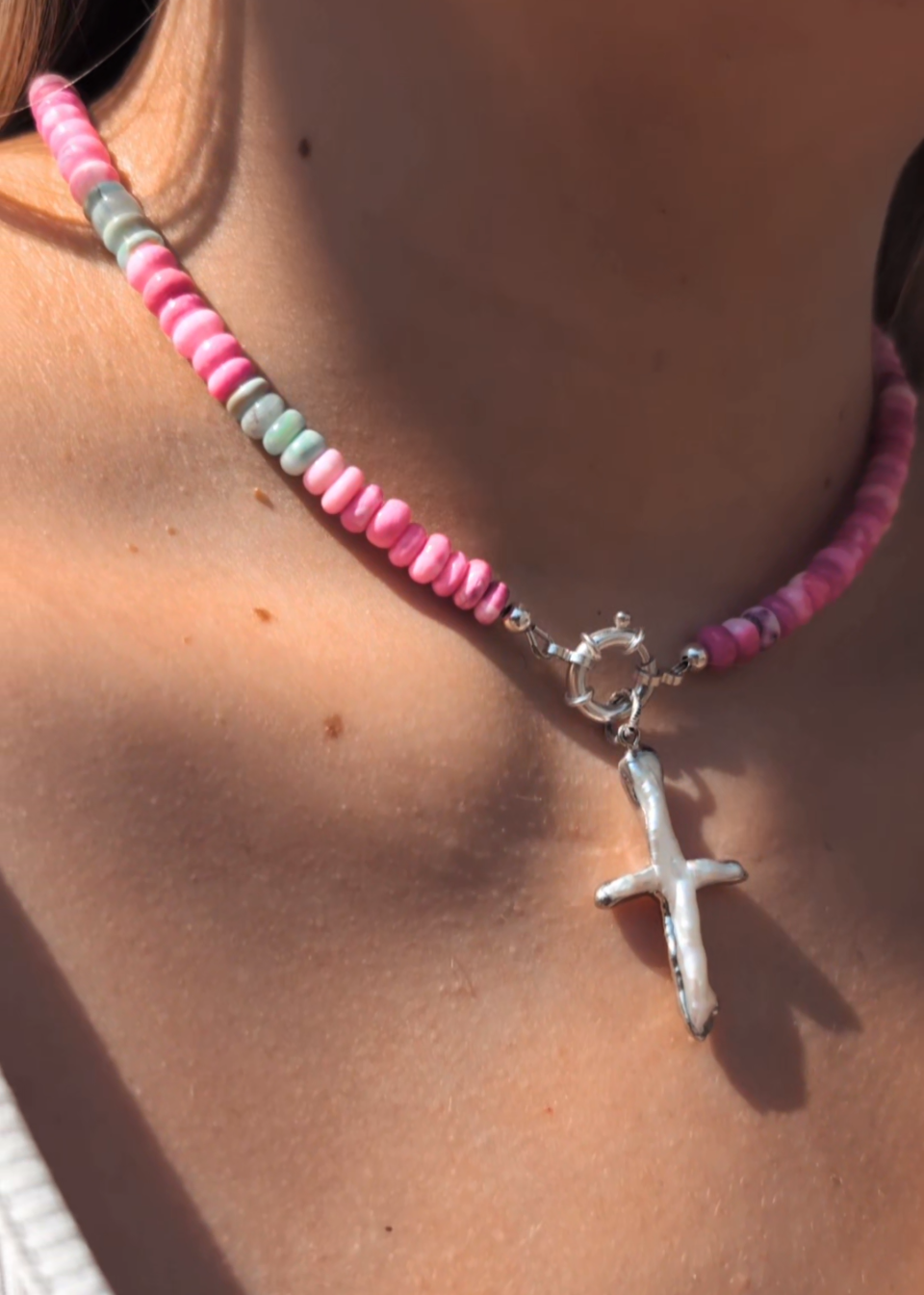 Bodhi Beads (Pink & Mint Green Opal)