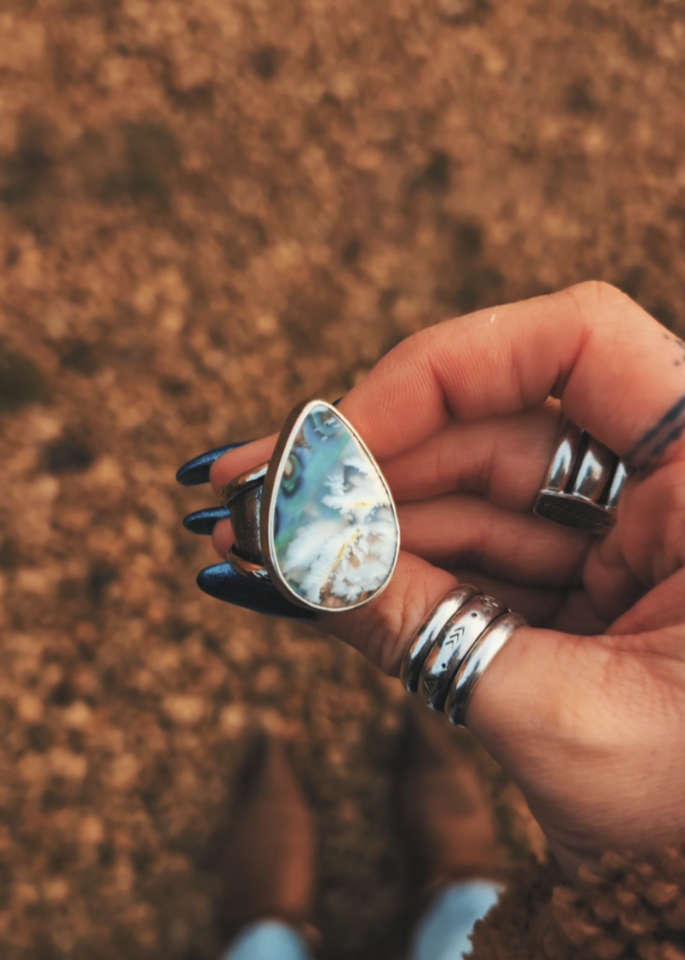 Winter's Tale Ring (UK size T)