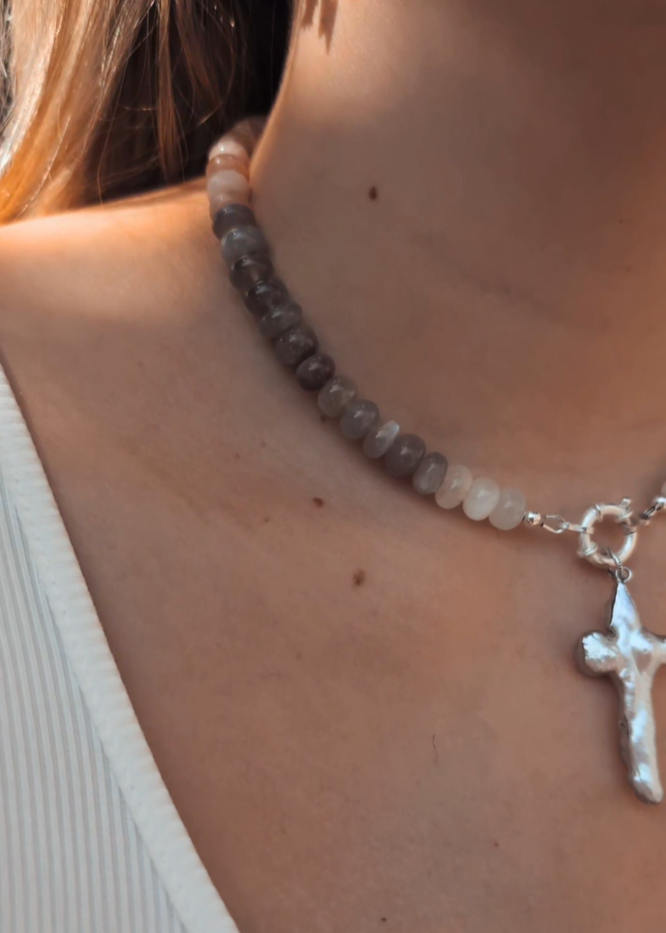 Bodhi Beads (Moonstone & Sunstone)