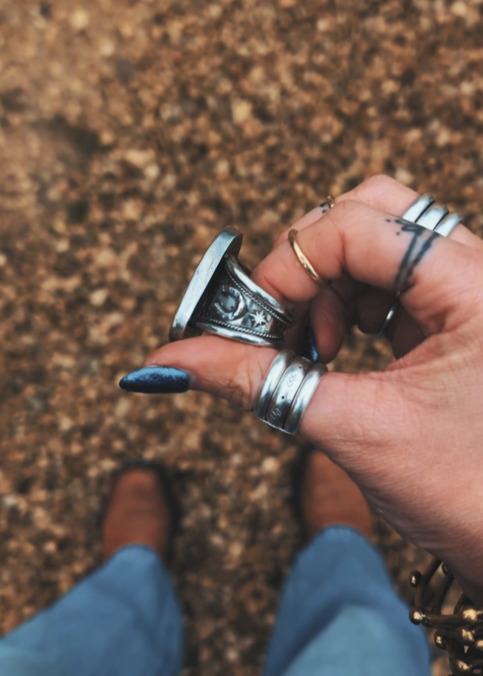 Bohemian Babe Ring (UK size T)