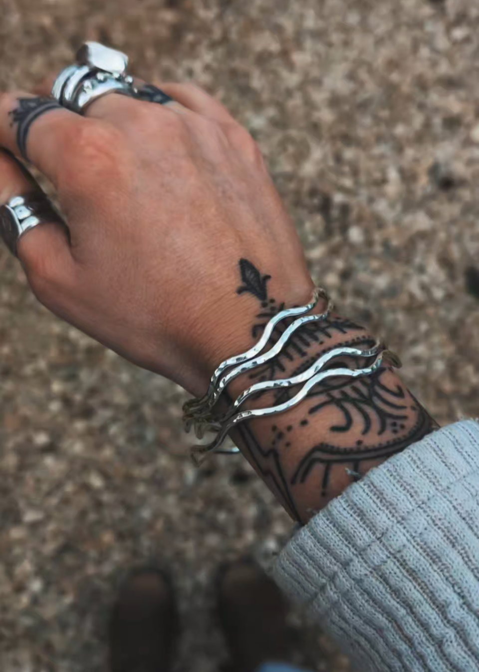 Wavy Baby Bangles (Made to Order)
