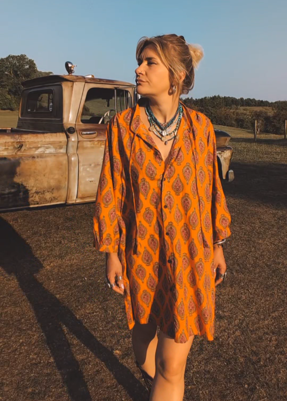 Twiggy 'Namaste' Dress