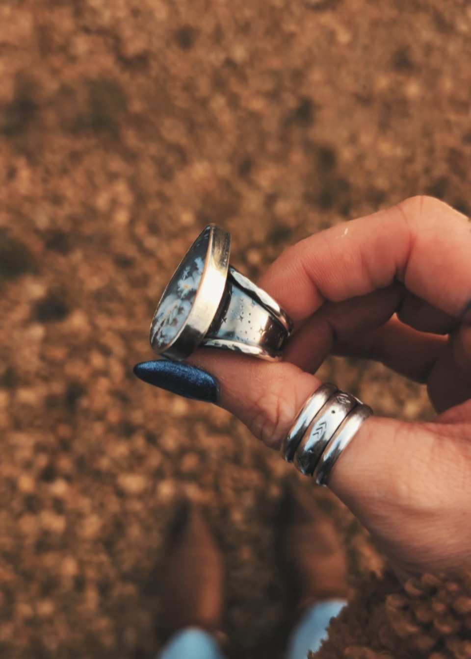 Winter's Tale Ring (UK size T)