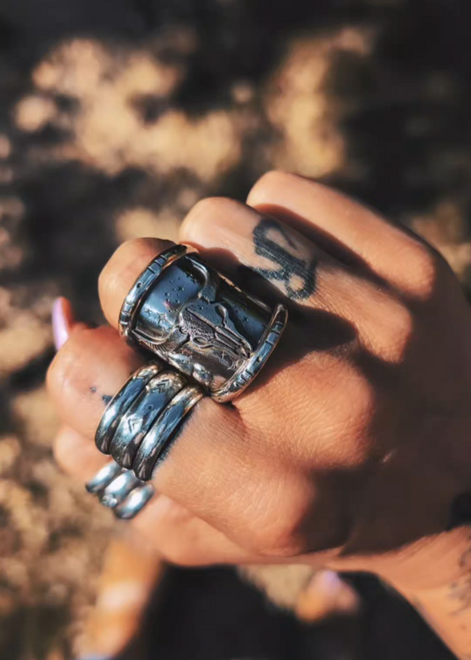 REBEL RING (UK size O)