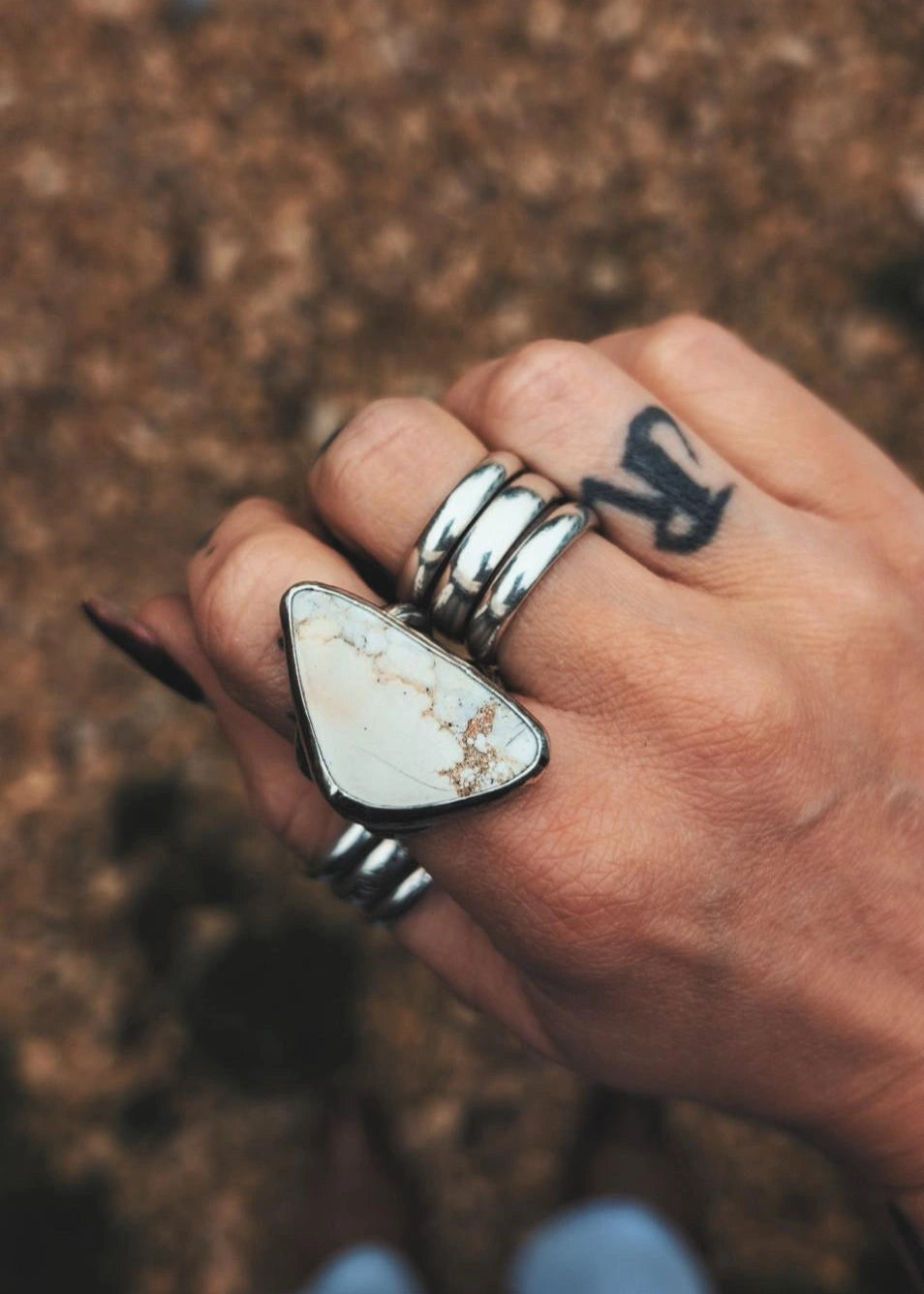 Wild Horse Ring (UK size Q)