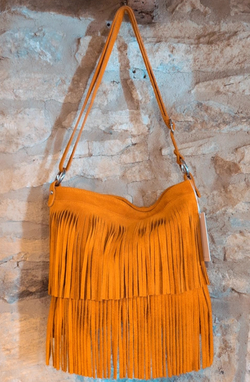 Tassel Suede - Tangerine