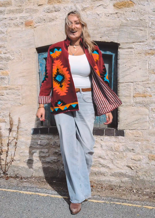 NAVECHO JACKET I (Ruby Red)