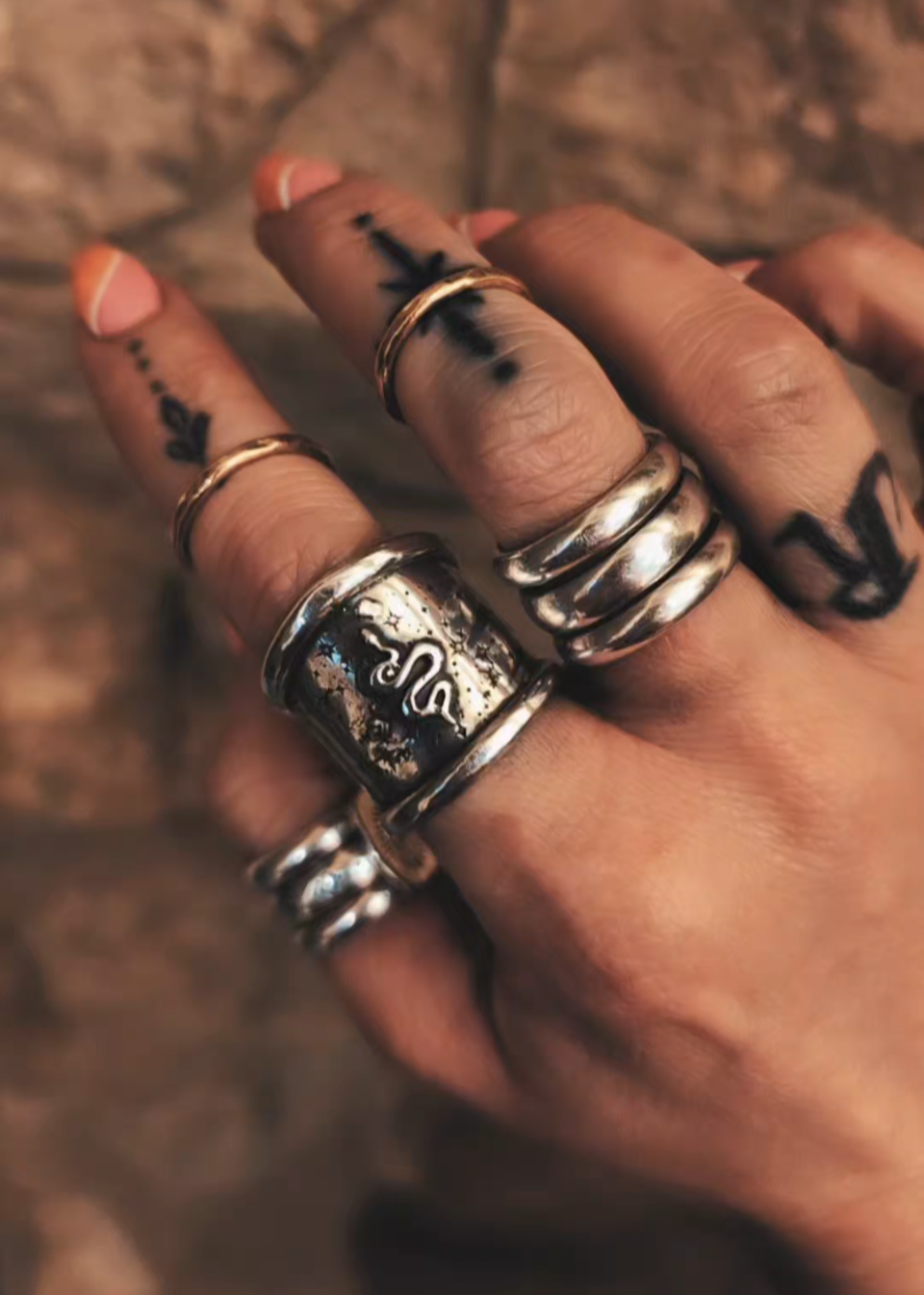 Talisman Ring I 🐍 (UK size P/Q)