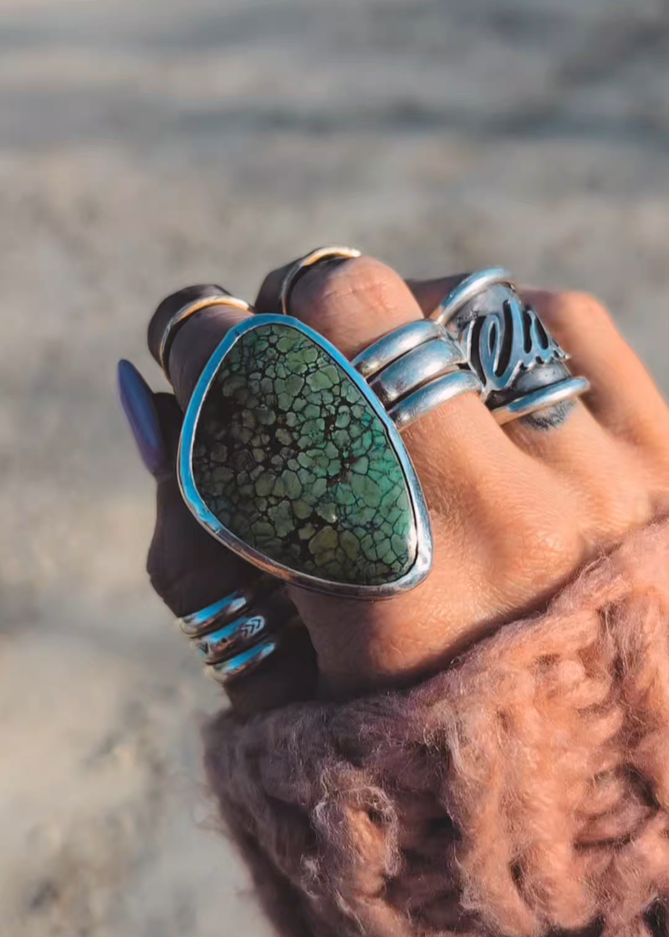 OASIS RING 💚 (UK size O)