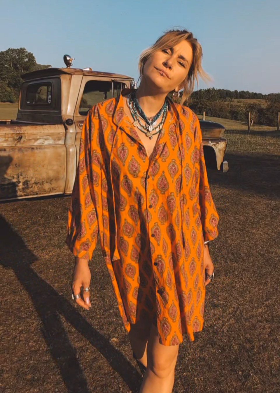 Twiggy 'Namaste' Dress