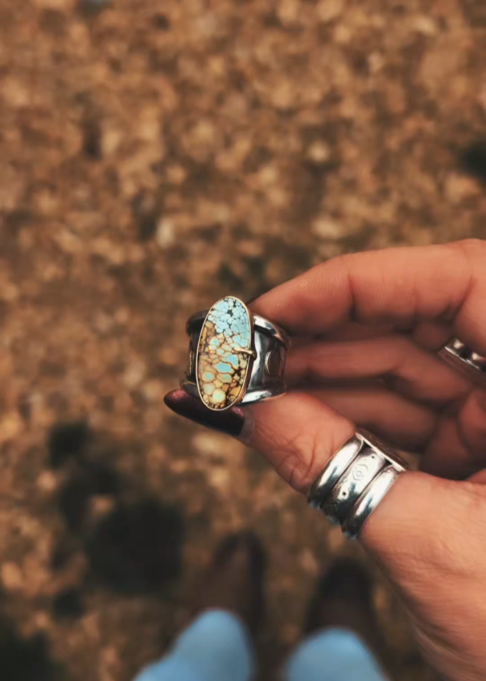 Aegean Gold Ring (UK size S)