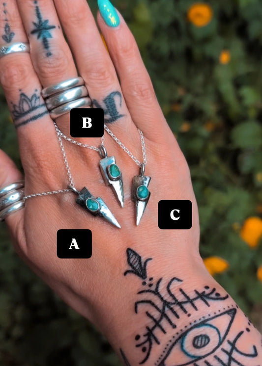 Turquoise Baby Bolts