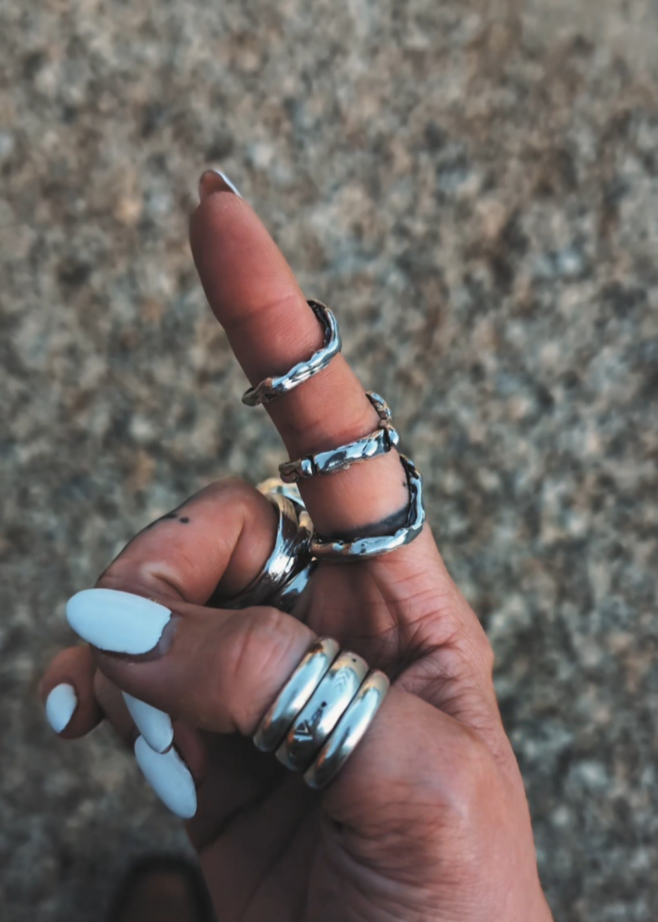 Ride The Wave Ring (made to order)
