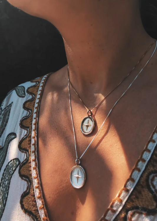 Soul Star Necklace (Silver & Brass)