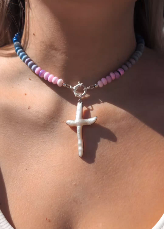 Bodhi Beads (Pink & Blue Opal)