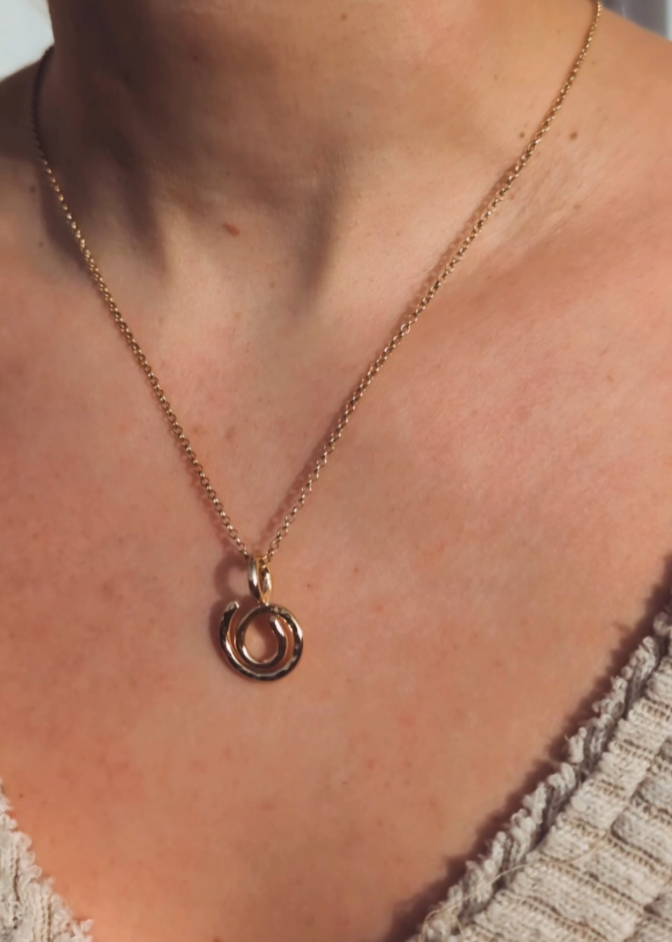 Ebb & Flow Pendant (Gold Filled)