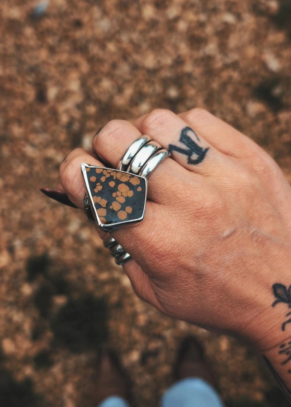 Sahara Statement Ring (UK size P)