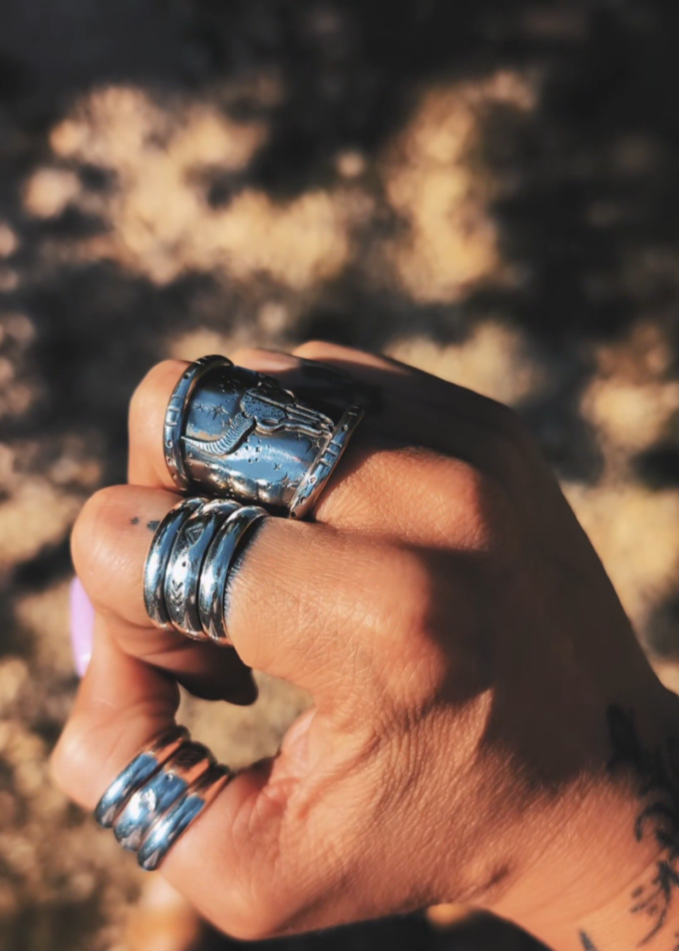 REBEL RING (UK size O)