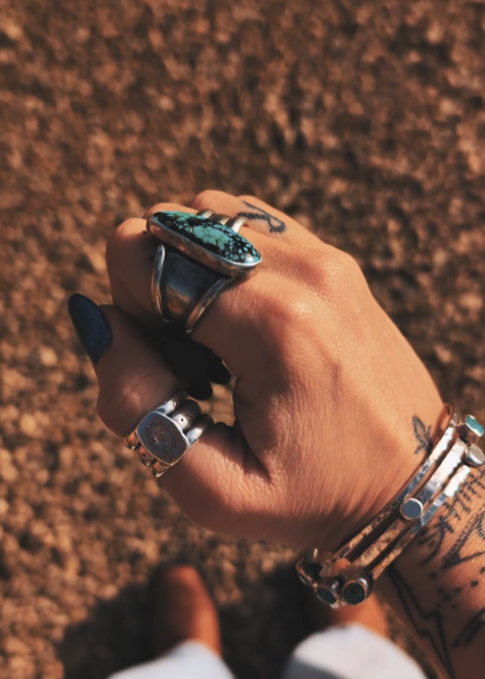 Ebb & Flow Ring (UK size Q)