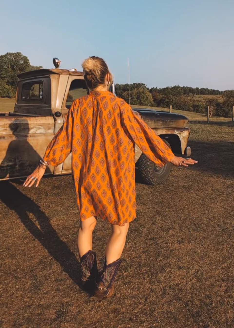 Twiggy 'Namaste' Dress