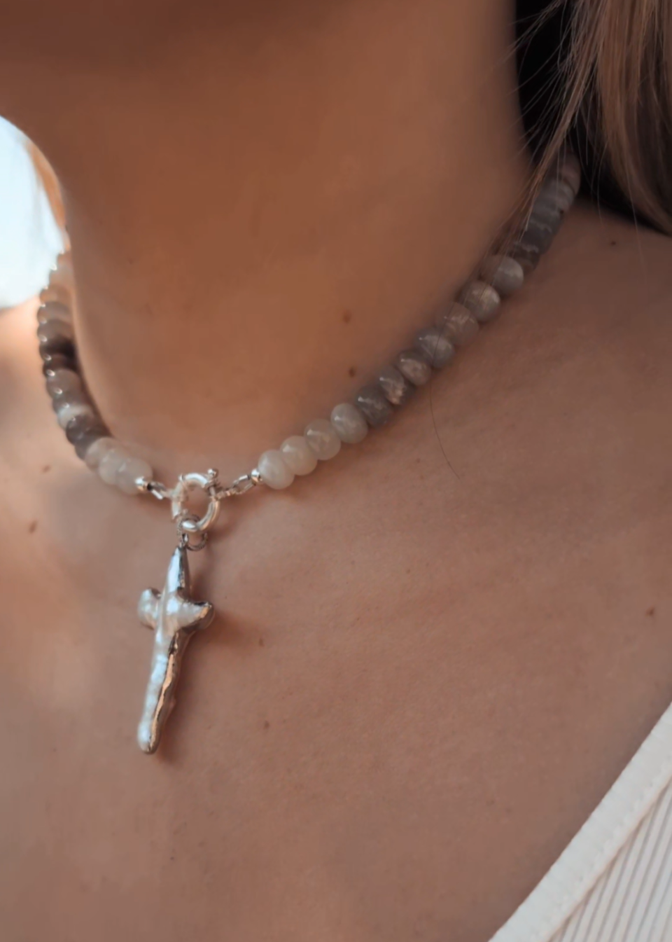 Bodhi Beads (Moonstone & Sunstone)