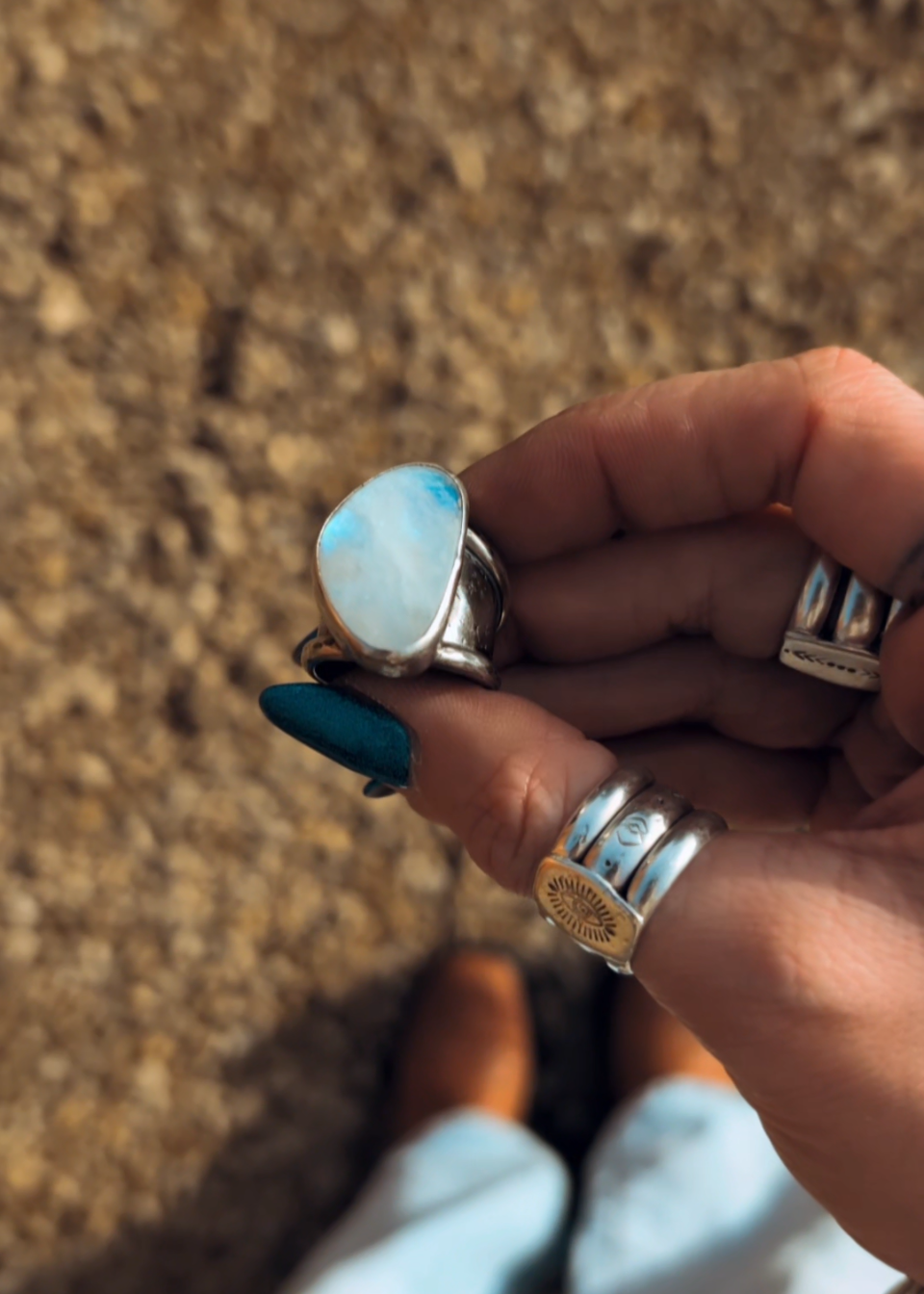 Moongazer Ring (UK size R)