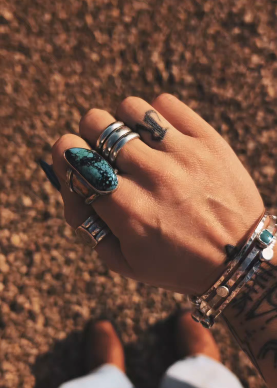 Ebb & Flow Ring (UK size Q)