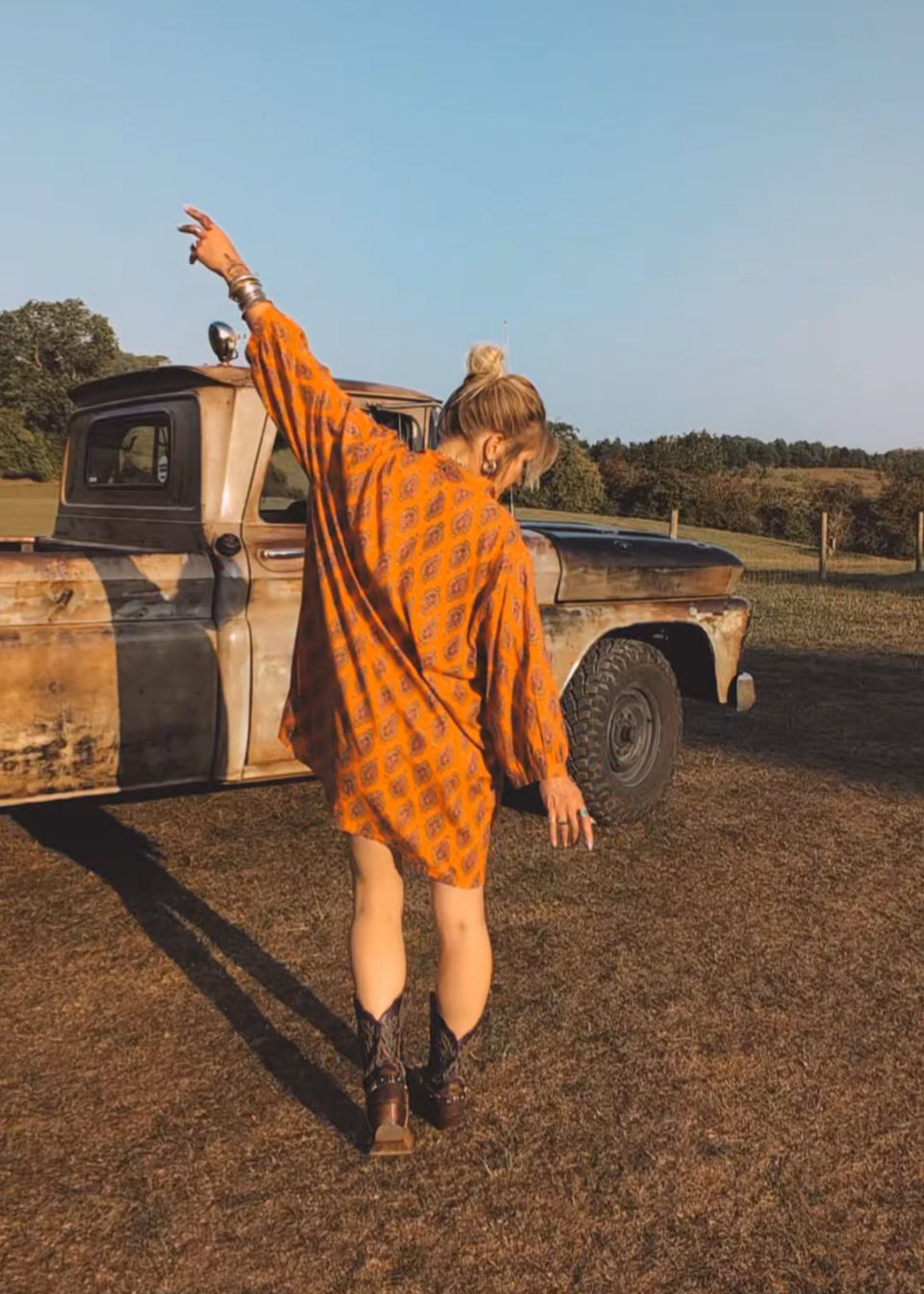 Twiggy 'Namaste' Dress