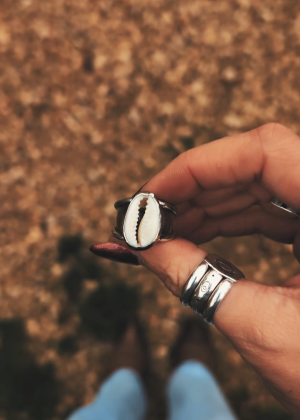 Ocean Echoes Ring (UK size R)