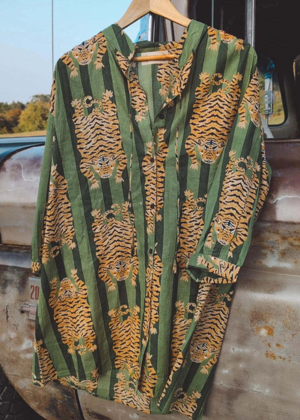 Twiggy 'Woody' Dress